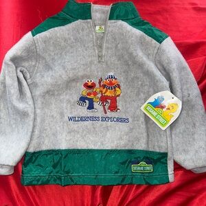 Sesame Street vintage 1/4 zip